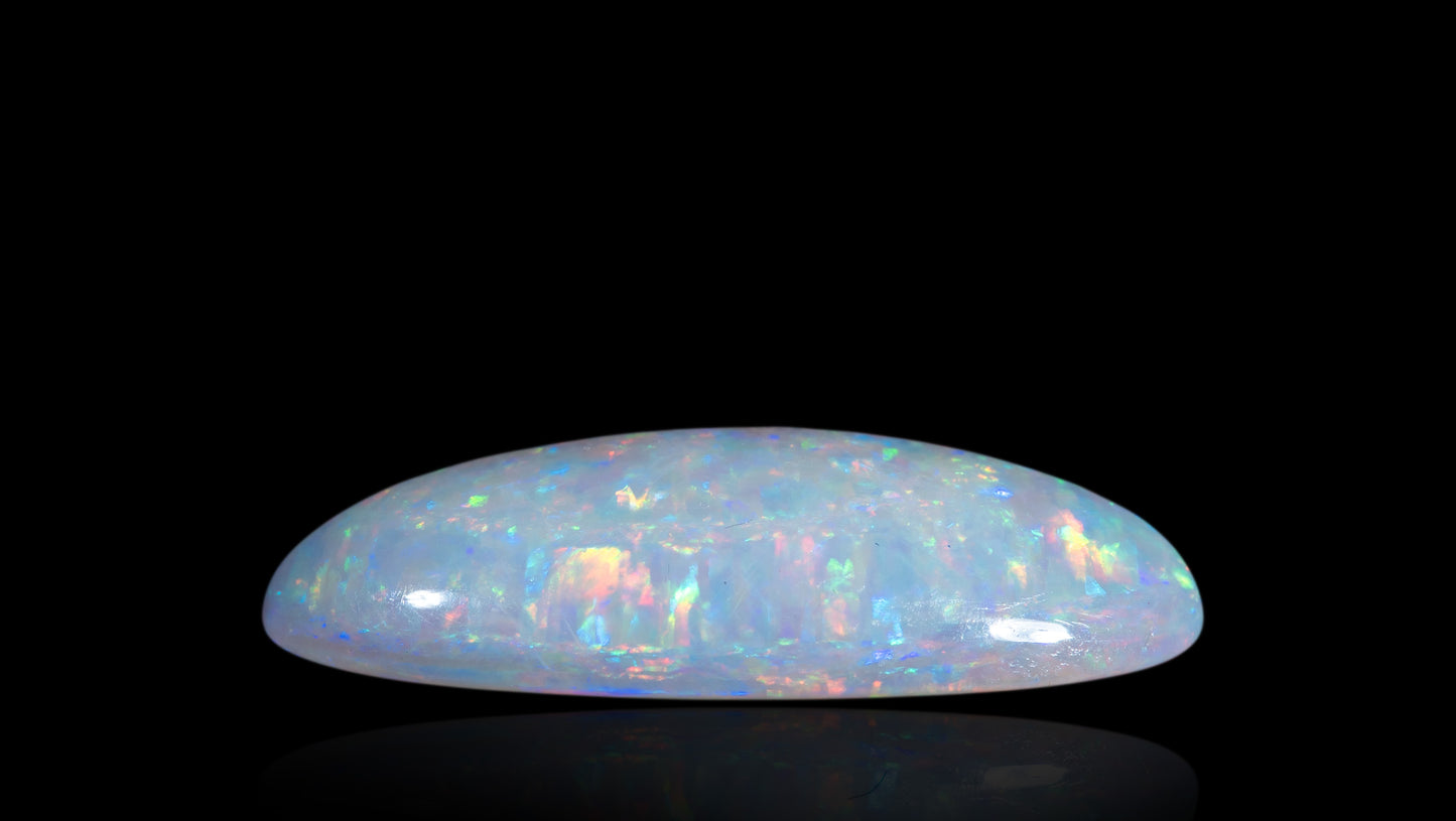 Natural Australian White Fire Opal 4.19 Carats