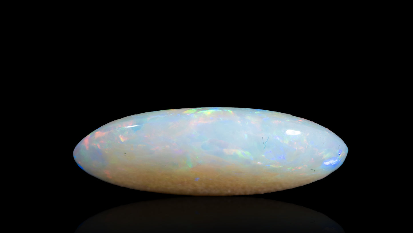 Natural Australian White Fire Opal 4.09 Carats