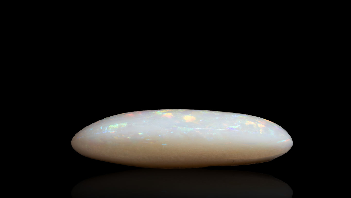 Natural Australian White Fire Opal 4.04 Carats