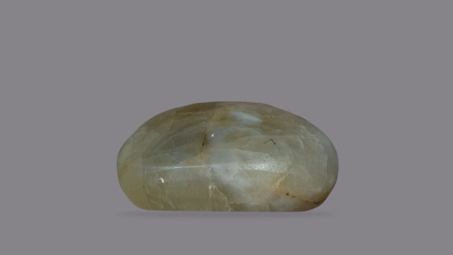 Natural Cat'S Eye (Lehsuniya) 8.38 Carats
