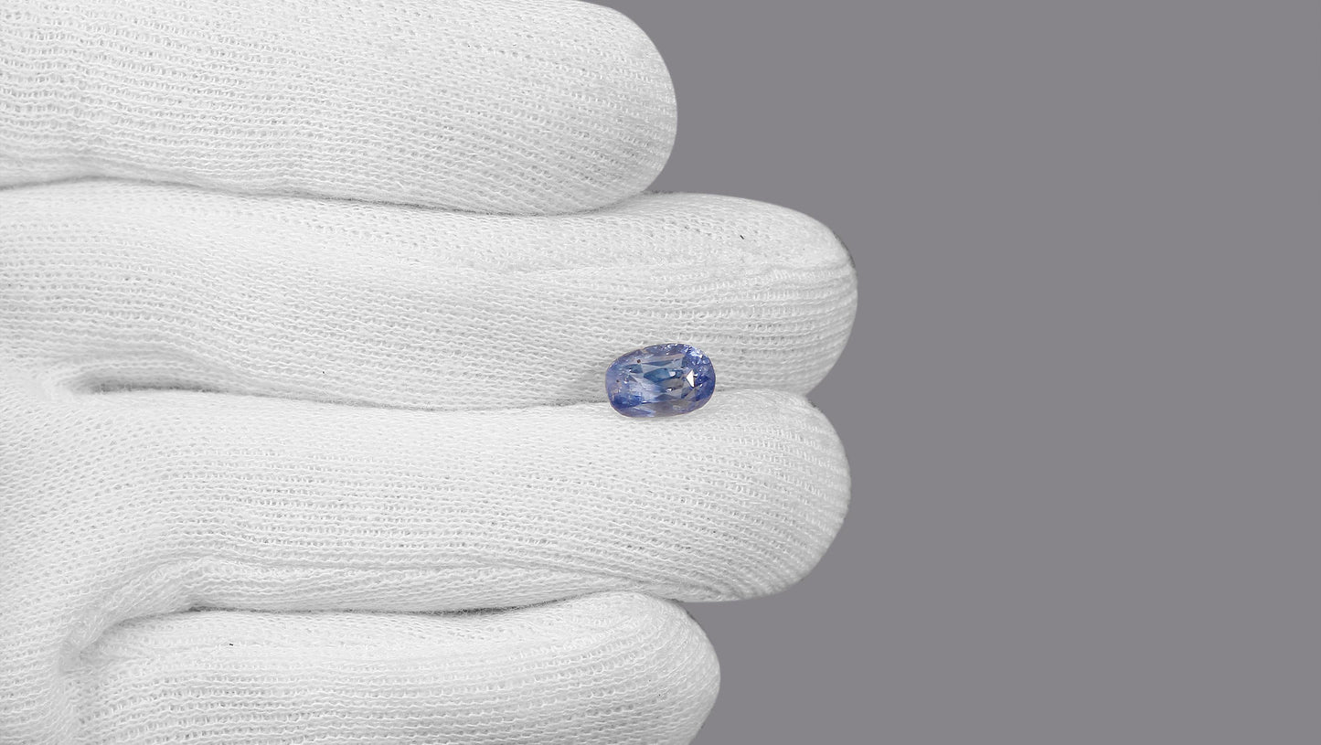 Natural Blue Sapphire (Neelam) 5.06 Carats