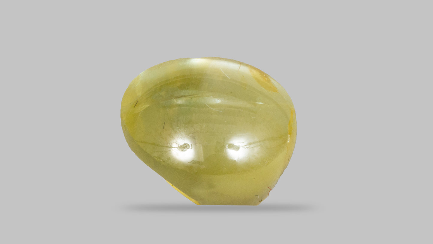 Natural Cat'S Eye (Lehsuniya) 5.55 Carats