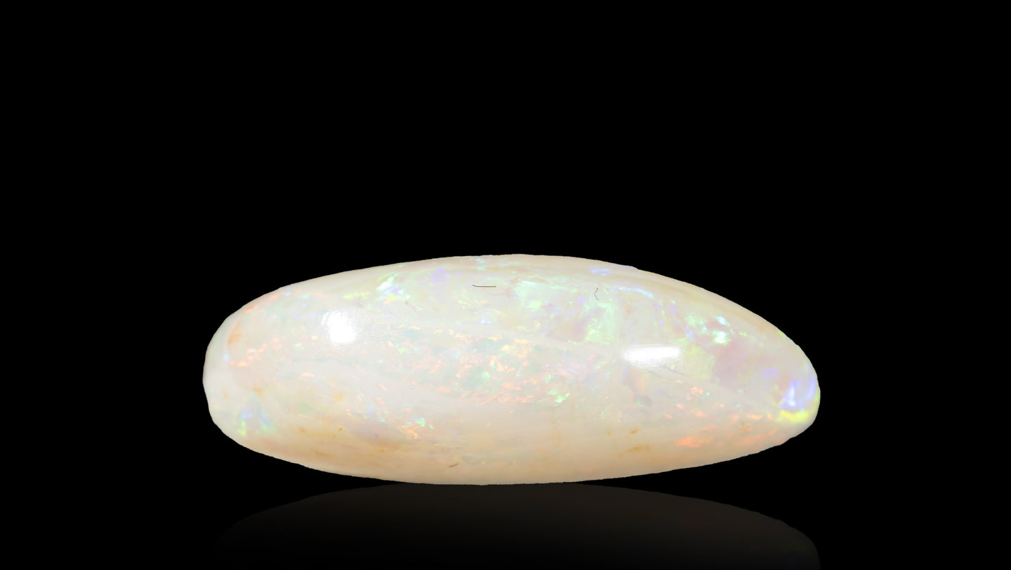 Natural Australian White Fire Opal 15.71 Carats