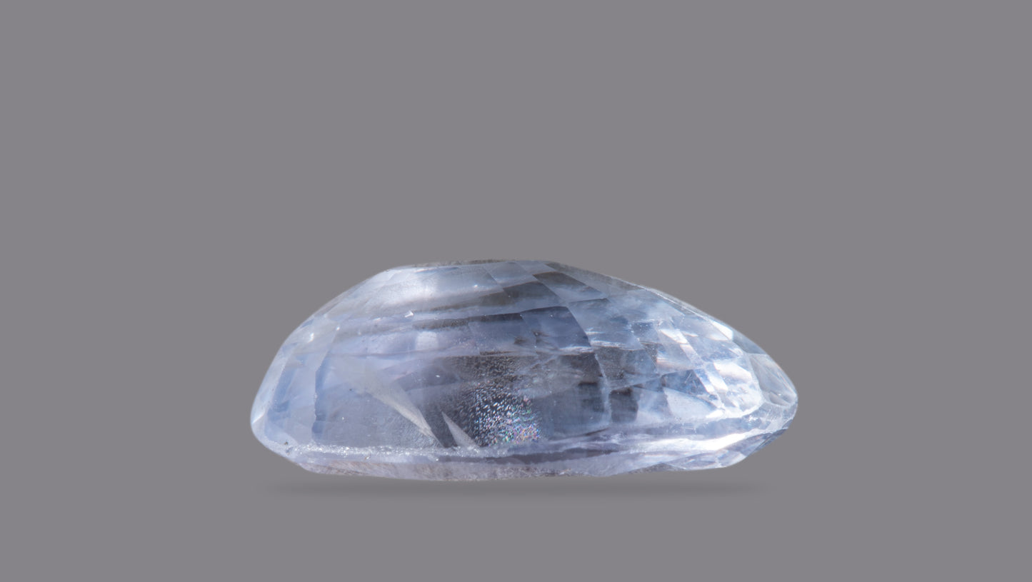 Natural Blue Sapphire (Neelam) 4.96 Carats