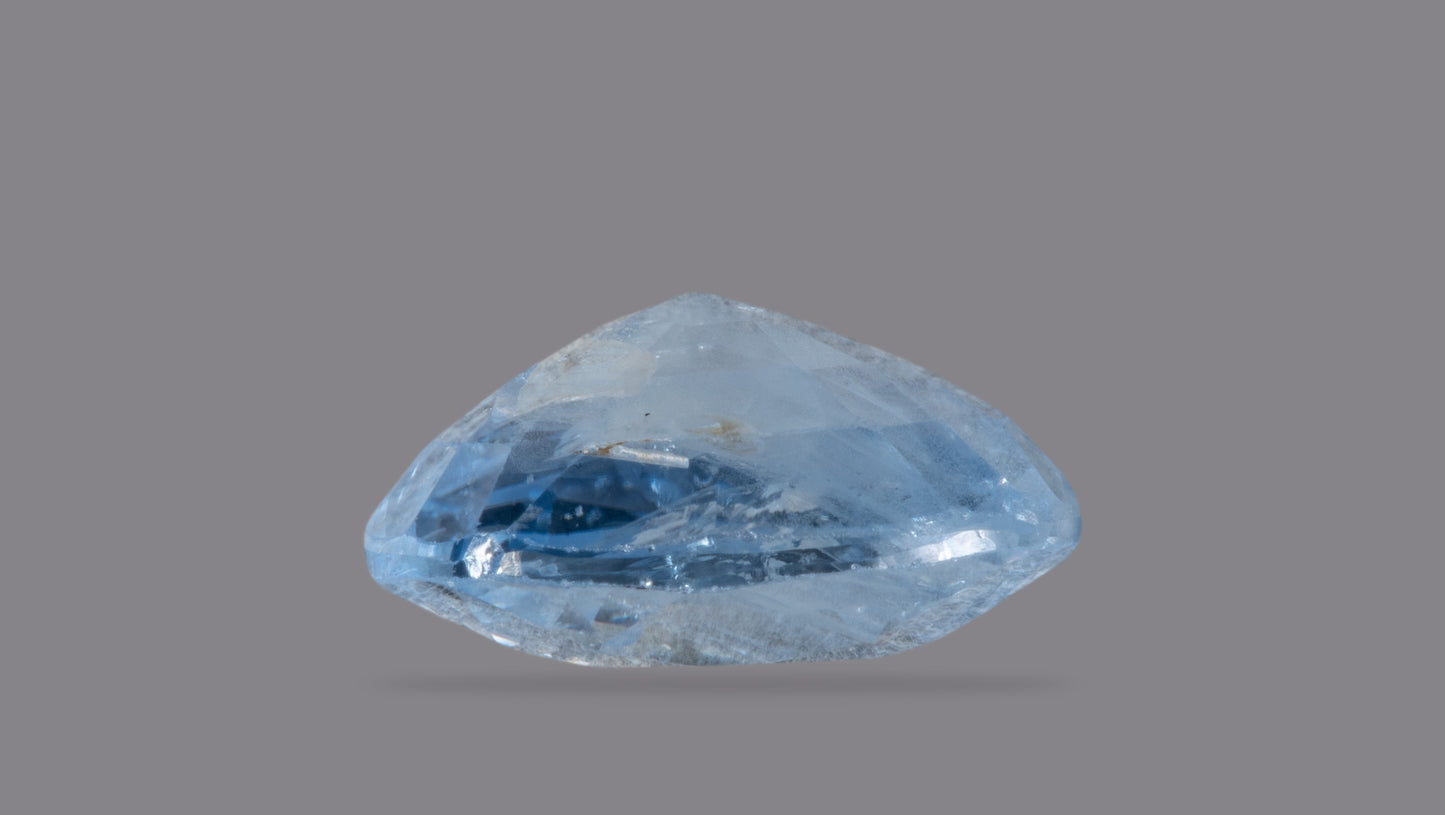 Natural Blue Sapphire (Neelam) 6.77 Carats