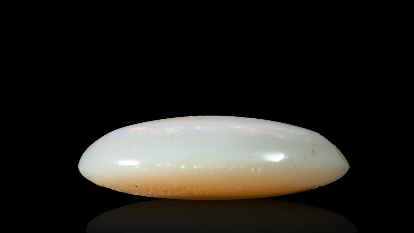 Natural Australian White Fire Opal 3.79 Carats