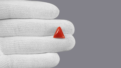 Natural Italian Red Coral (Moonga) 6.31 Carats