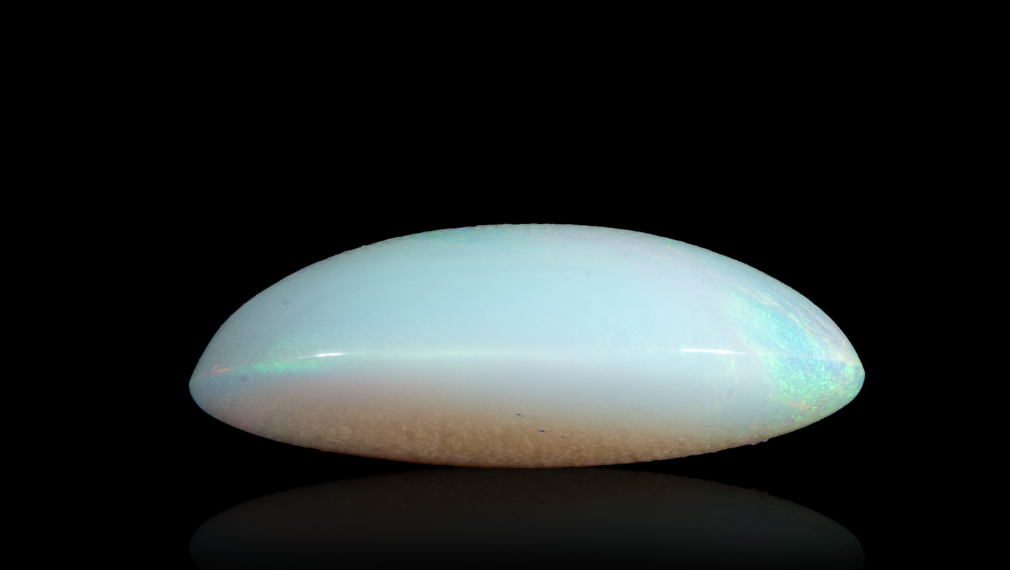 Natural Australian White Fire Opal 4.33 Carats