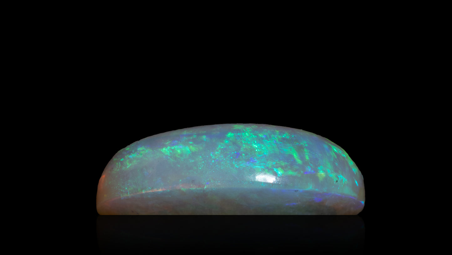 Natural Australian White Fire Opal 3.41 Carats