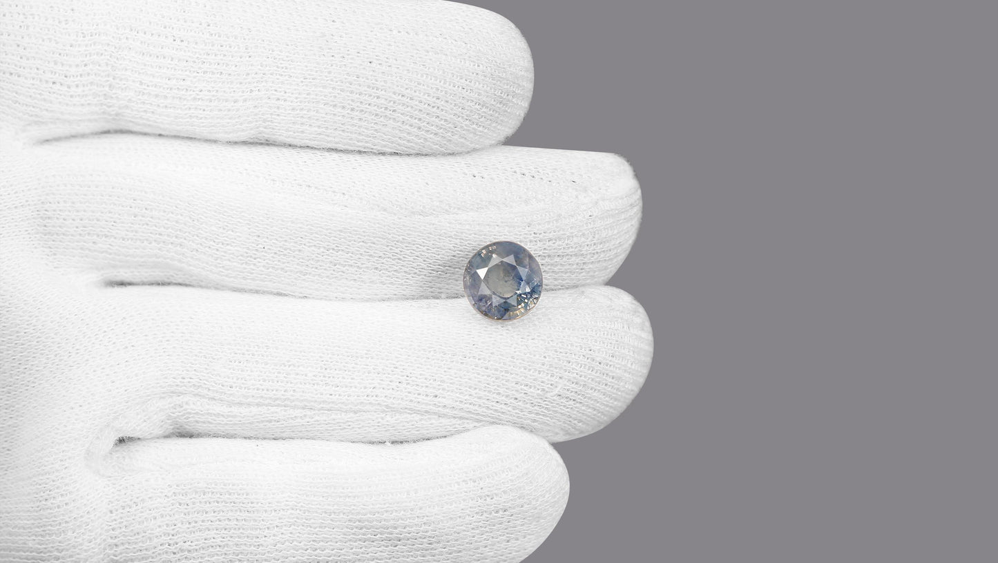 Natural Blue Sapphire (Neelam) 8.21 Carats