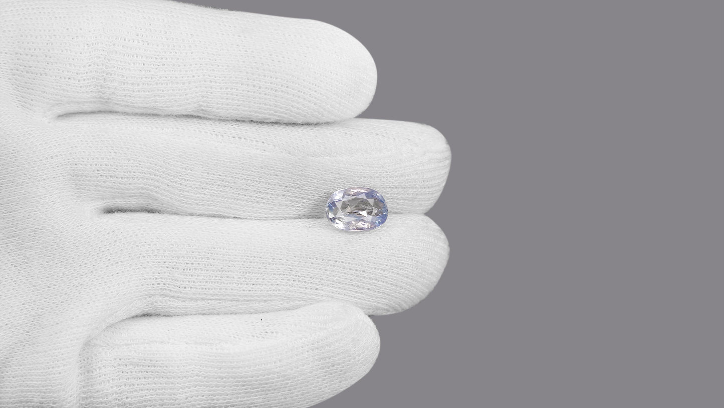 Natural Blue Sapphire (Neelam) 6.86 Carats