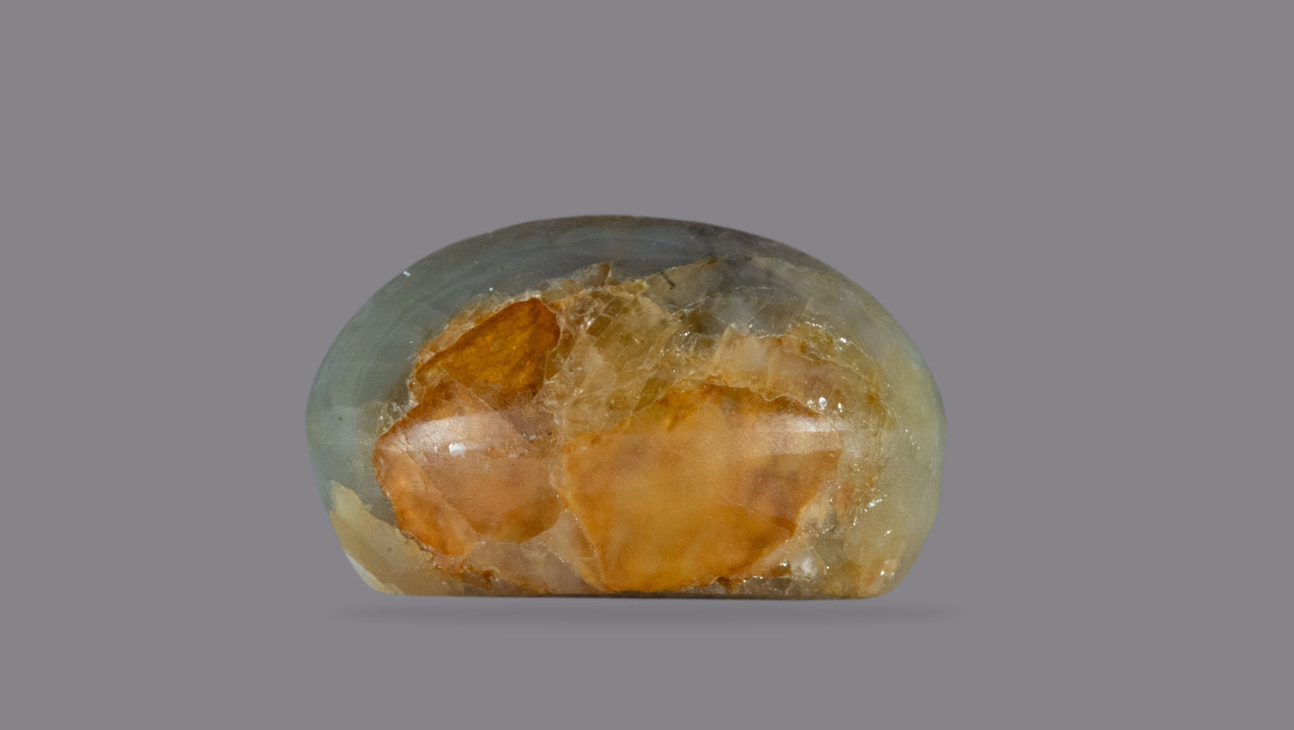 Natural Cat'S Eye (Lehsuniya) 7.22 Carats