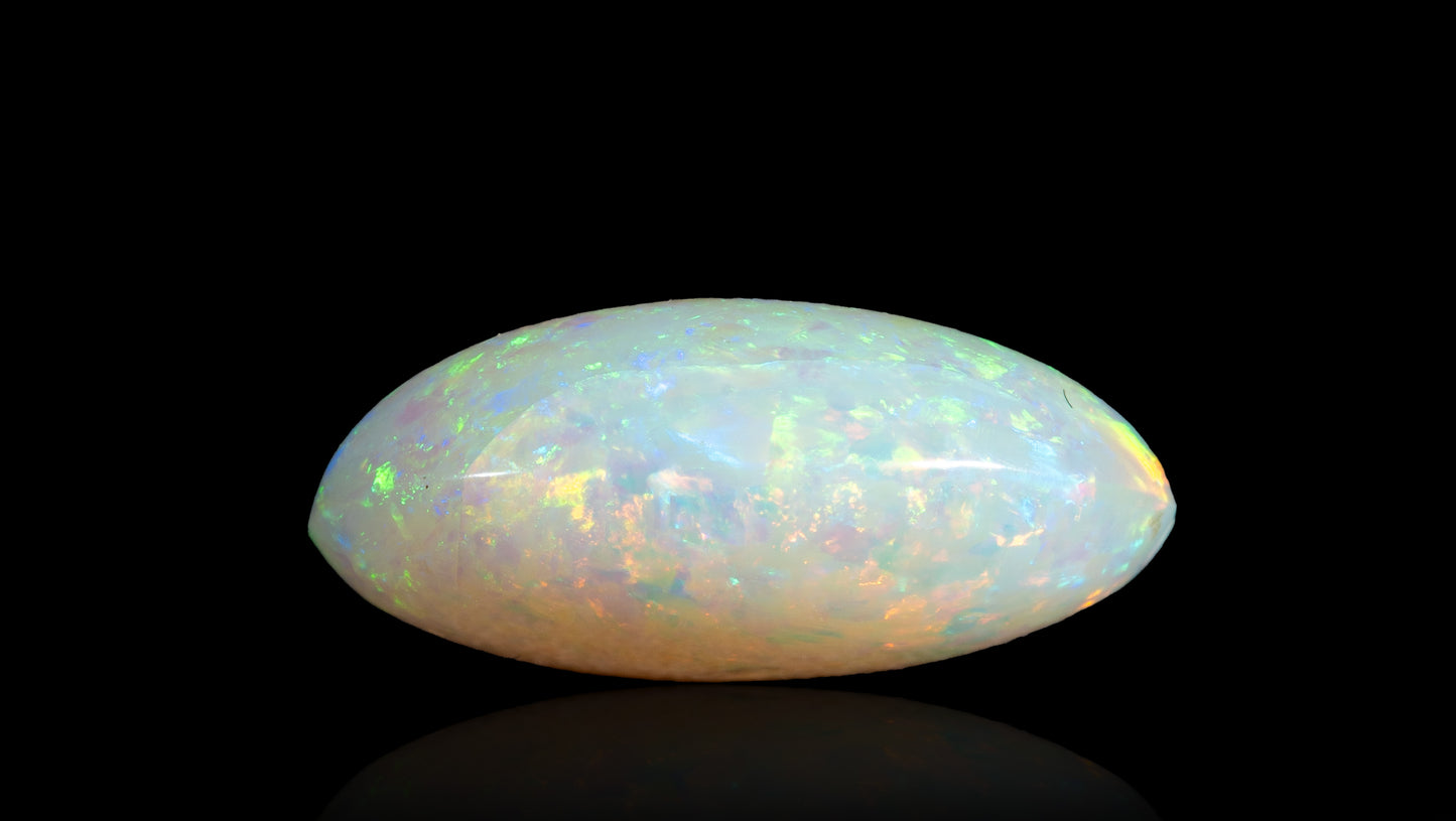 Natural Australian White Fire Opal 3.70 Carats