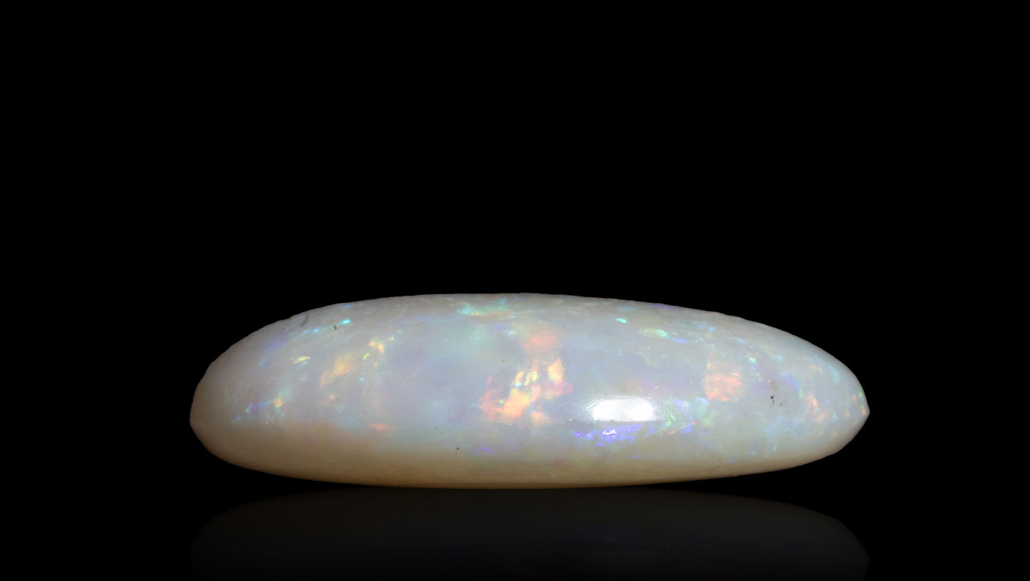 Natural Australian White Fire Opal 3.79 Carats