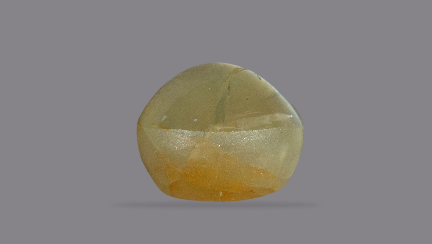 Natural Cat'S Eye (Lehsuniya) 3.48 Carats