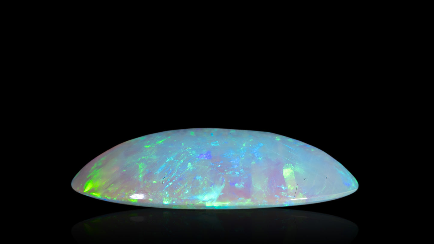 Natural Australian White Fire Opal 5.01 Carats