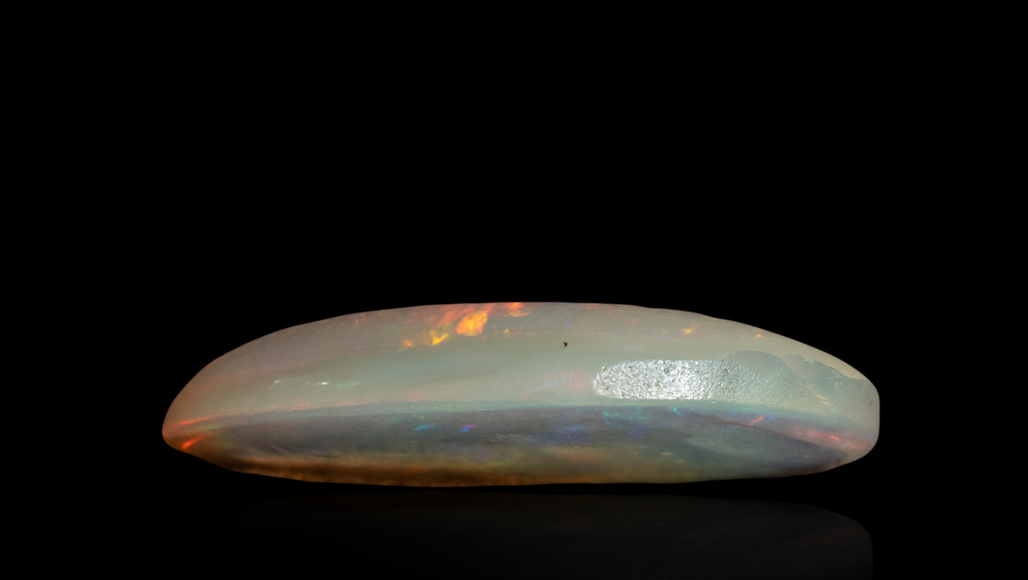 Natural Australian White Fire Opal 3.61 Carats