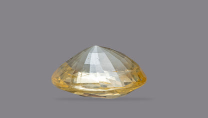Natural Yellow Sapphire (Pukhraj) 6.48 Carats