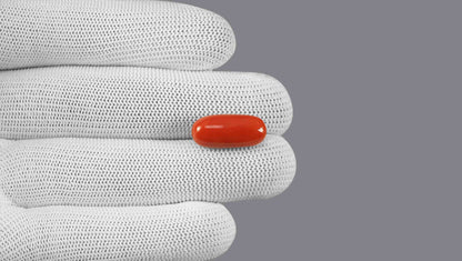 Natural Italian Red Coral (Moonga) 12.45 Carats