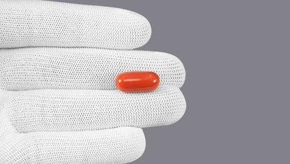 Natural Italian Red Coral (Moonga) 14.19 Carats