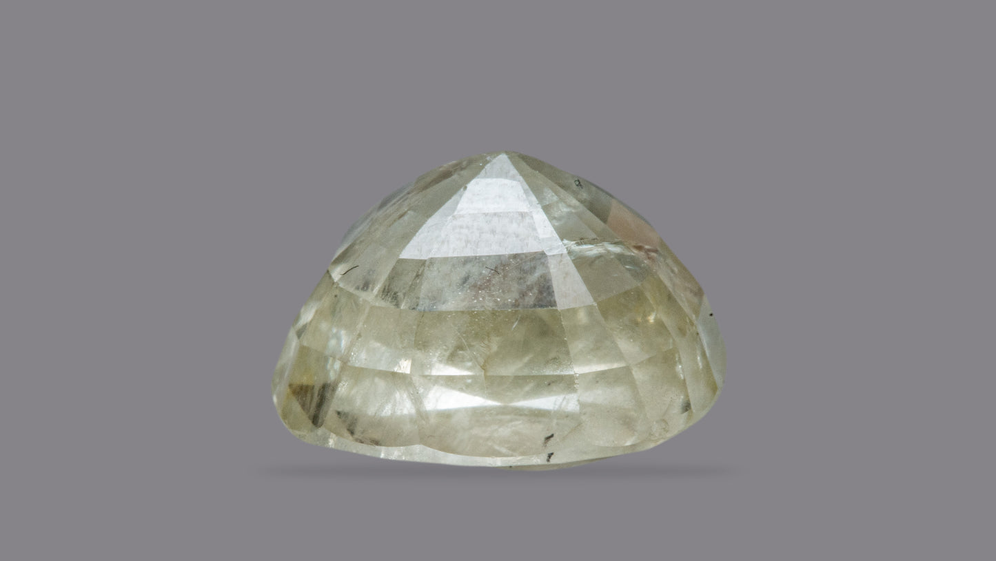 Natural Yellow Sapphire (Pukhraj) 16.63 Carats