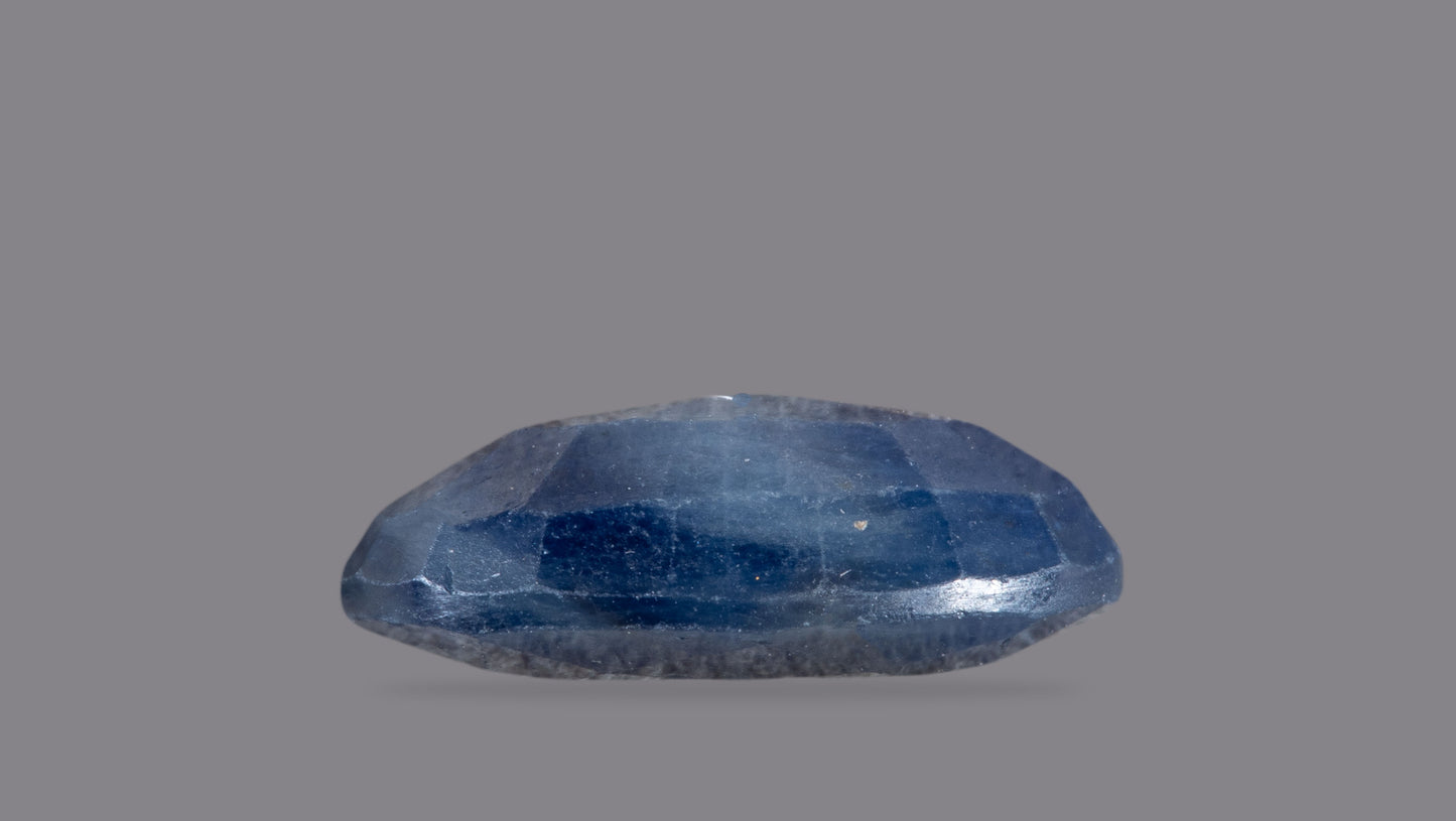 Natural Blue Sapphire (Neelam) 5.20 Carats