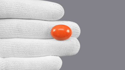Japanese Red Coral (Moonga) 18.41 Carats