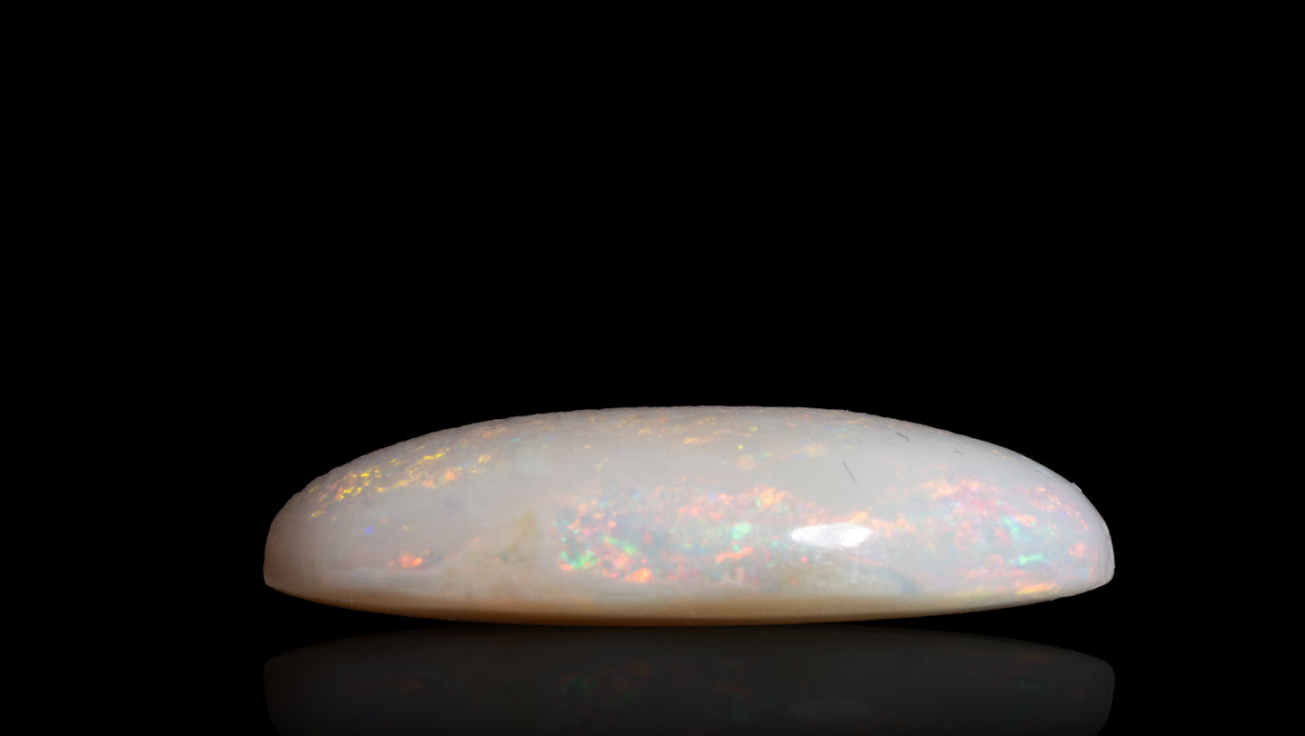 Natural Australian White Fire Opal 4.47 Carats