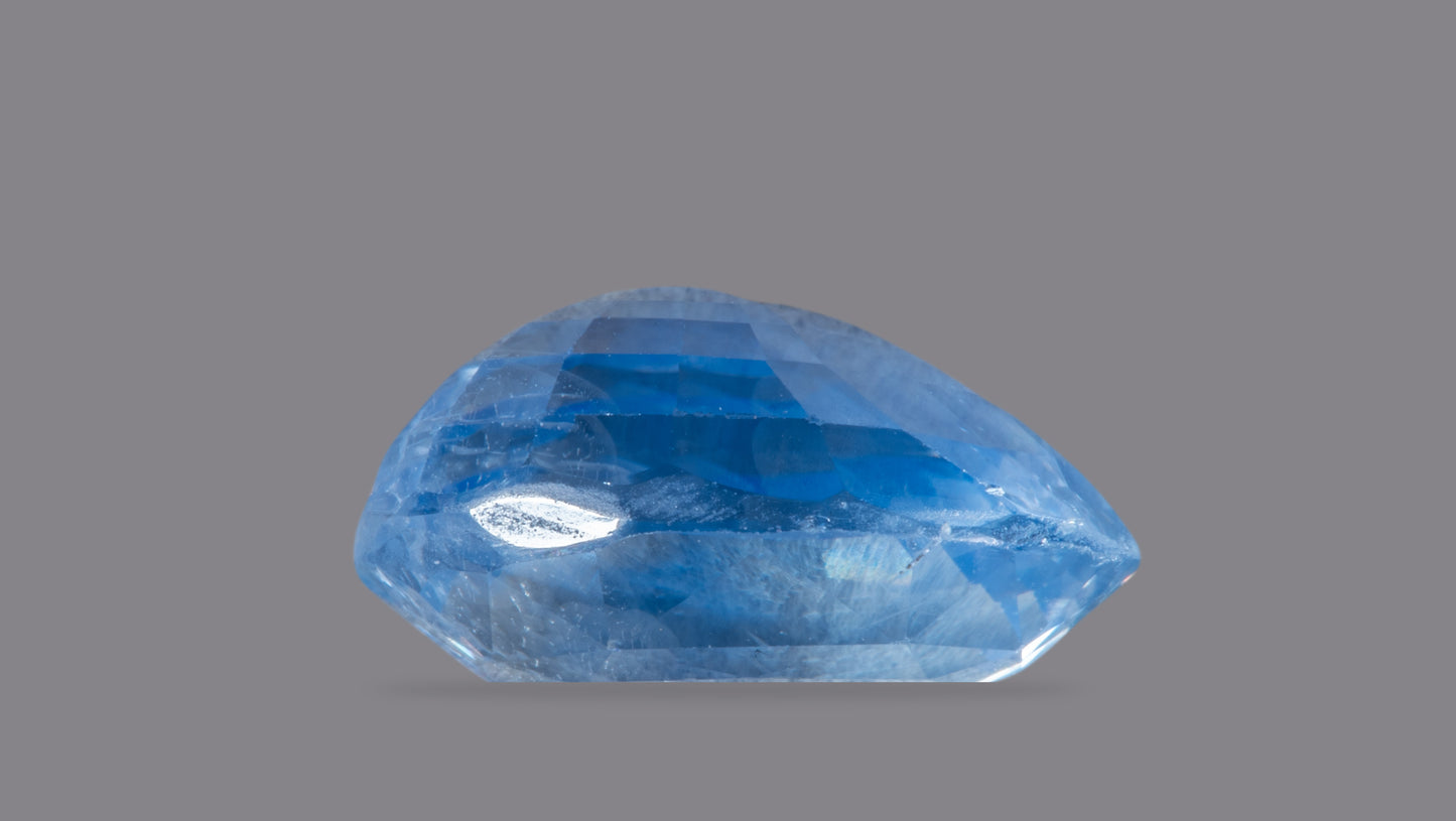 Natural Blue Sapphire (Neelam) 6.49 Carats