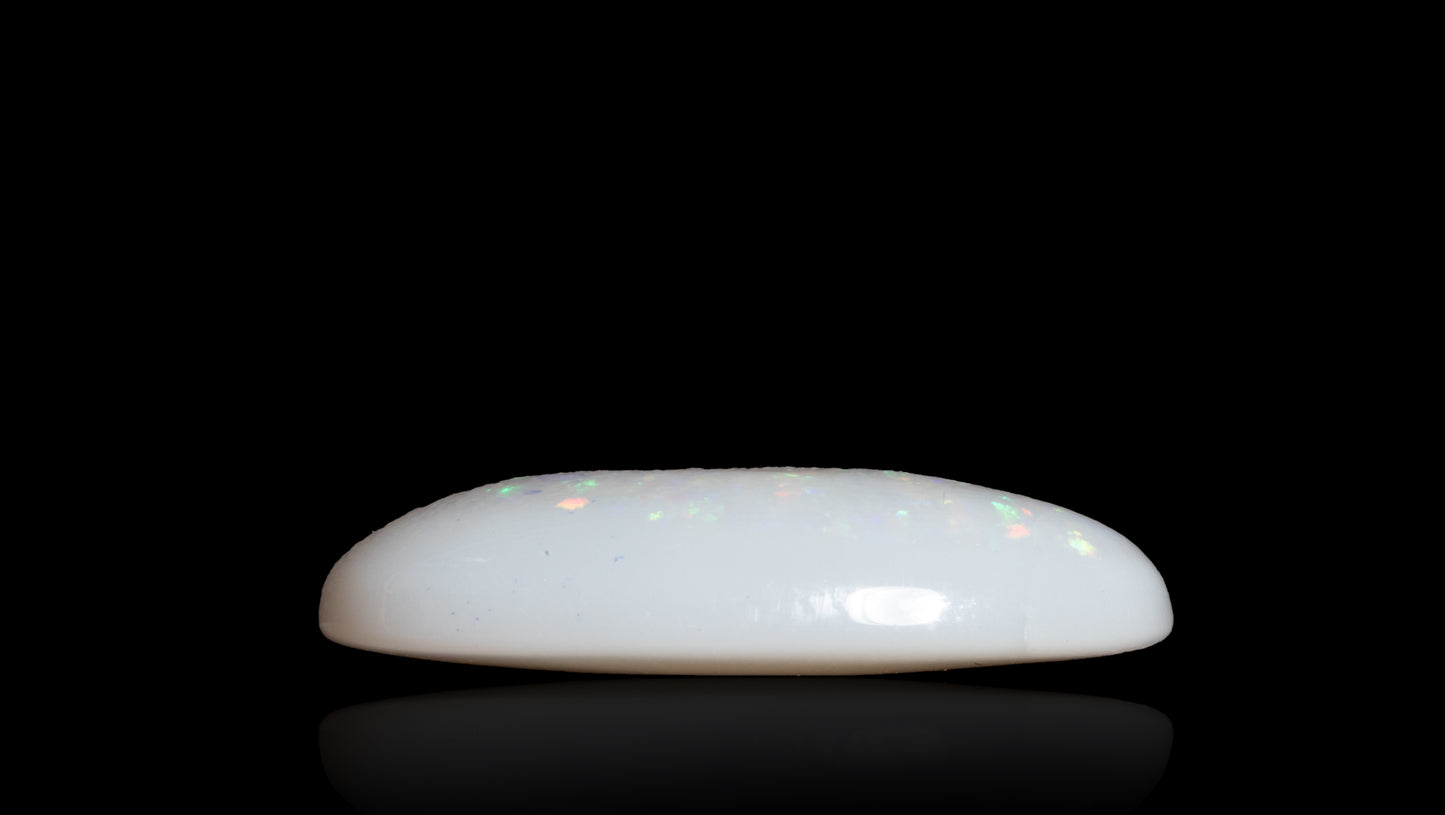 Natural Australian White Fire Opal 3.87 Carats