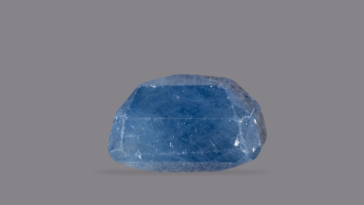 Natural Blue Sapphire (Neelam) 5.65 Carats