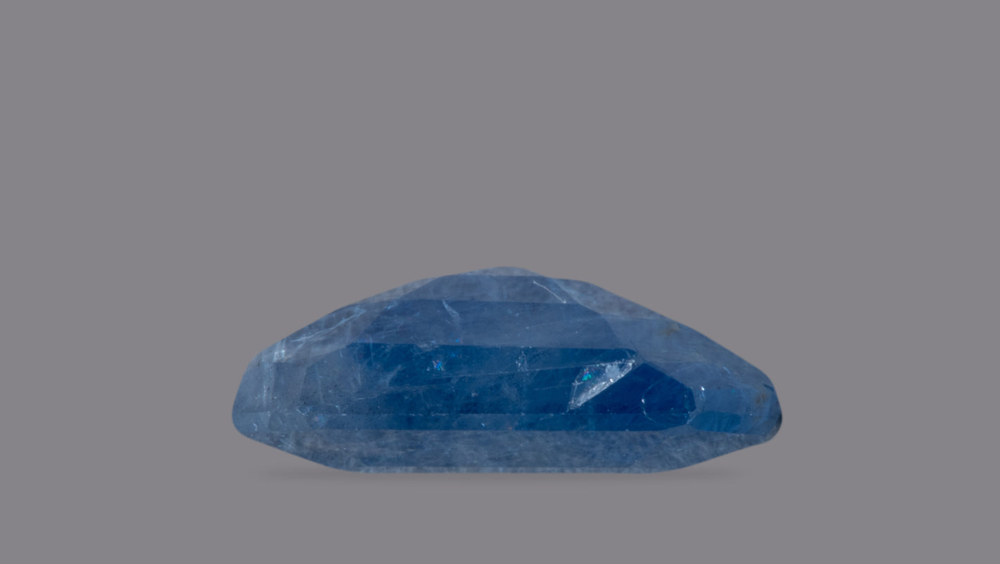 Natural Blue Sapphire (Neelam) 4.08 Carats