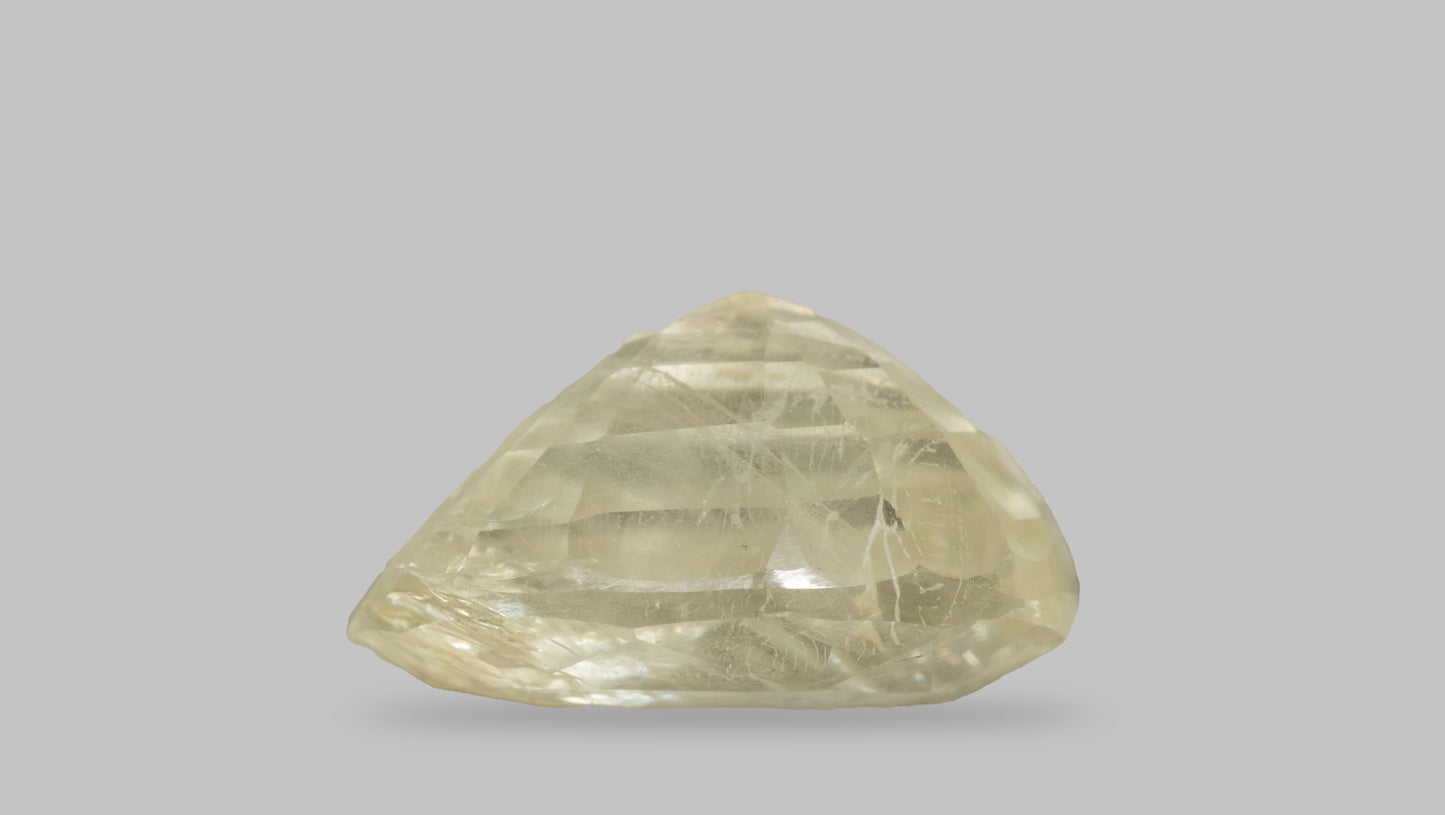 Natural Yellow Sapphire (Pukhraj) 10.02 Carats