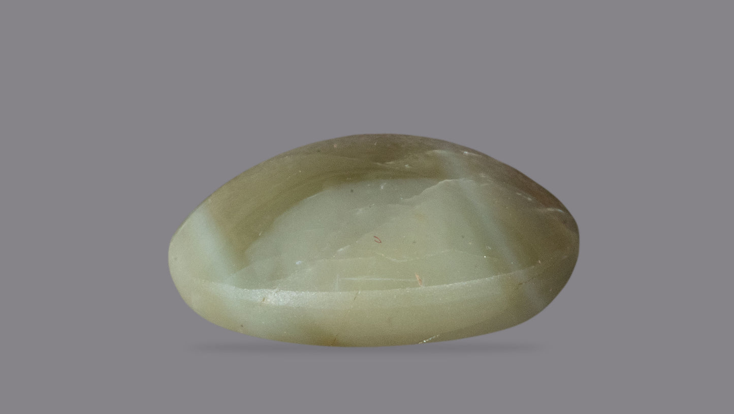 Natural Cat'S Eye (Lehsuniya) 4.38 Carats