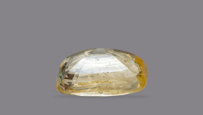 NATURAL YELLOW SAPPHIRE (PUKHRAJ) 7.87 CARATS