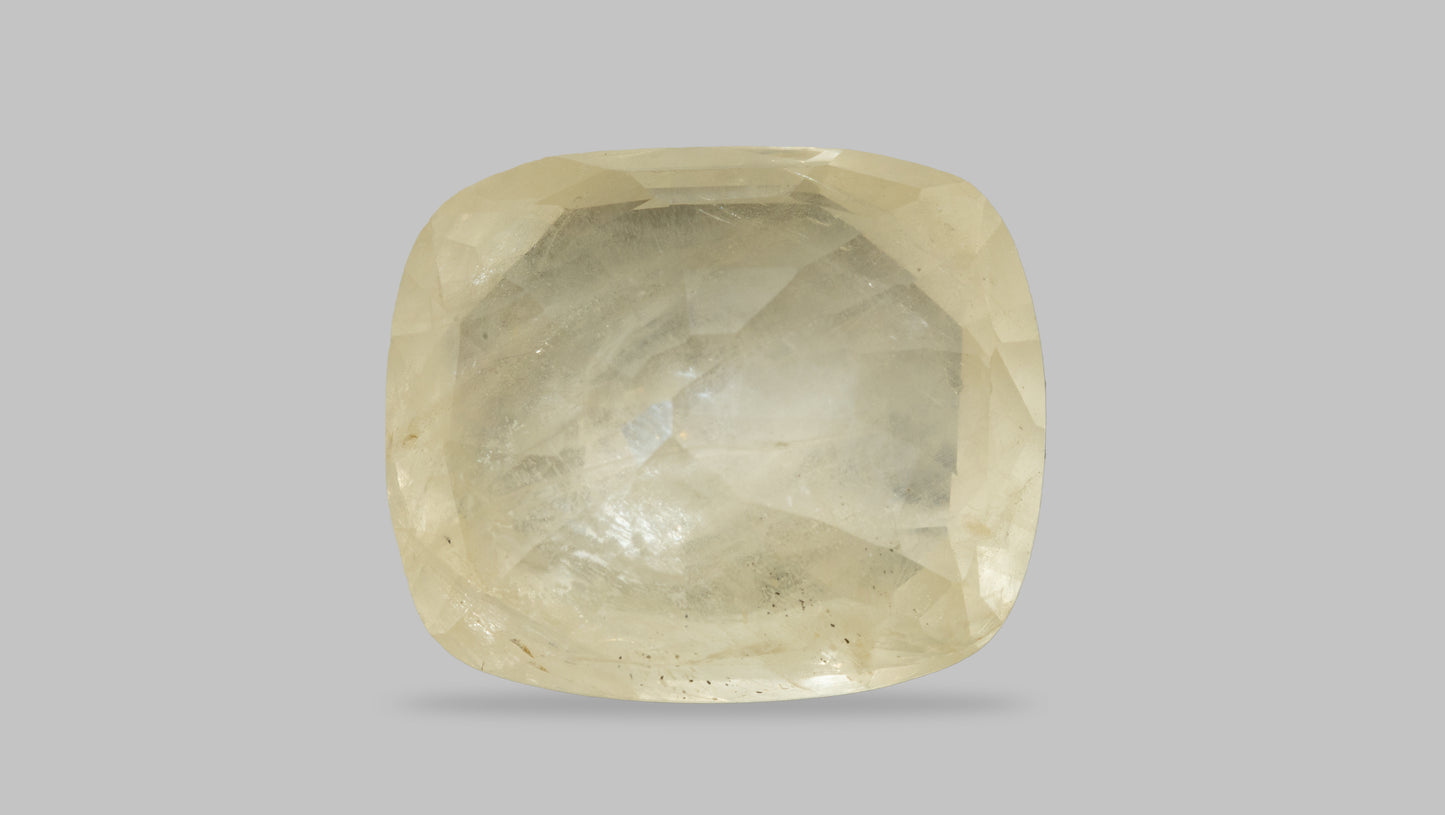 Natural Yellow Sapphire (Pukhraj) 10.68 Carats
