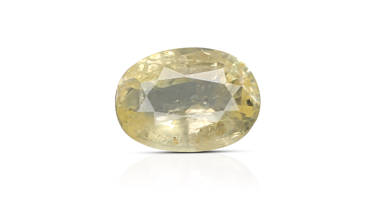 Natural Yellow Sapphire (Pukhraj) 6.40 Carats