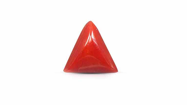 Natural Italian Red Coral (Moonga) 5.62 Carats