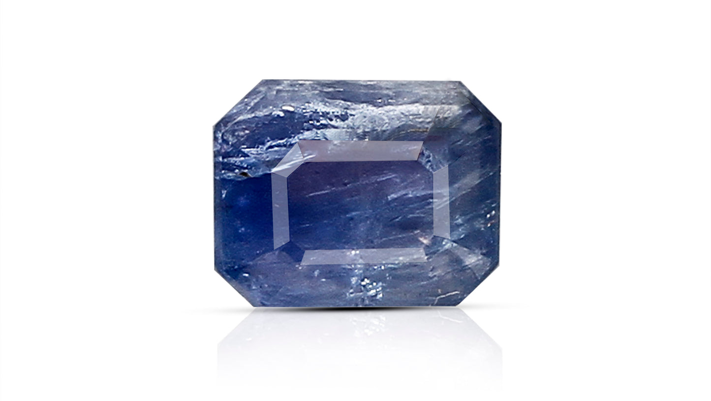 Natural Blue Sapphire (Neelam) 6.41 Carats