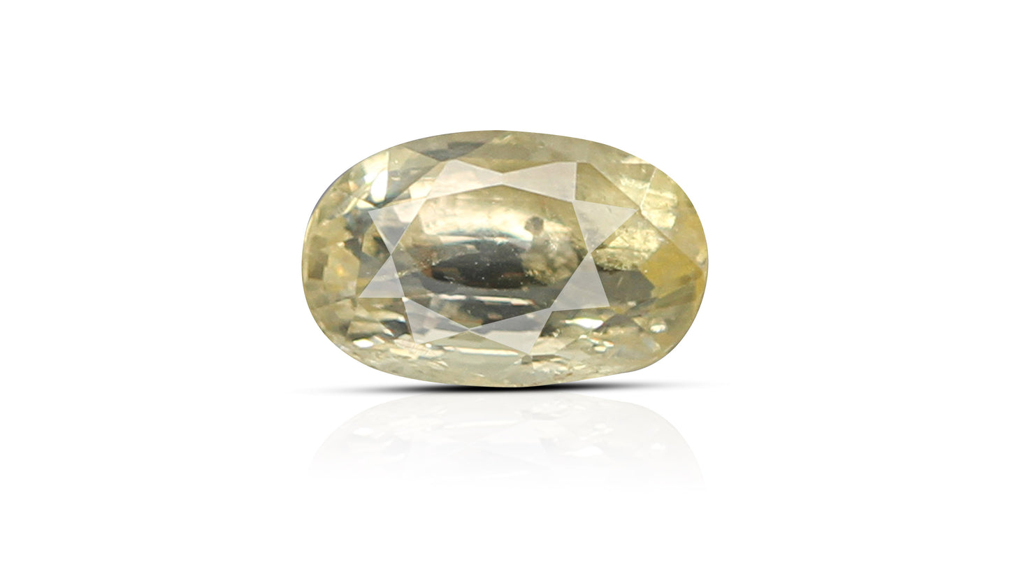Natural Yellow Sapphire (Pukhraj) 4.40 Carats