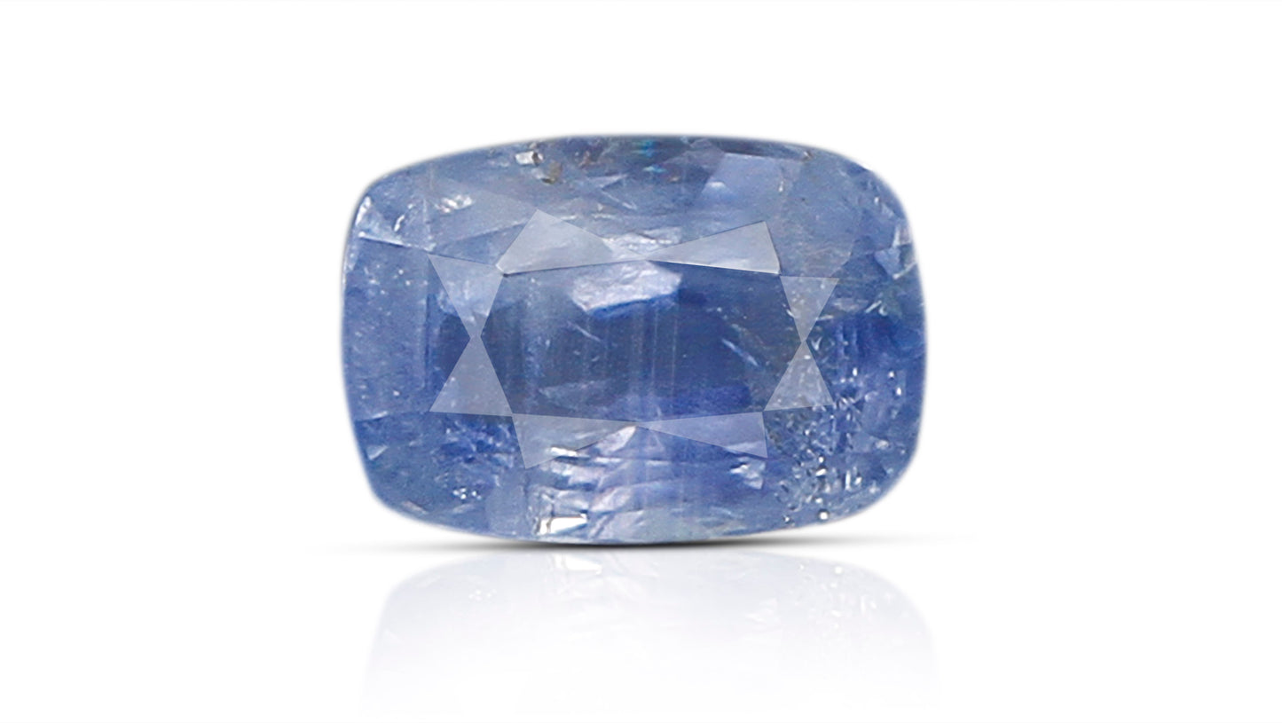 Natural Blue Sapphire (Neelam) 6.39 Carats
