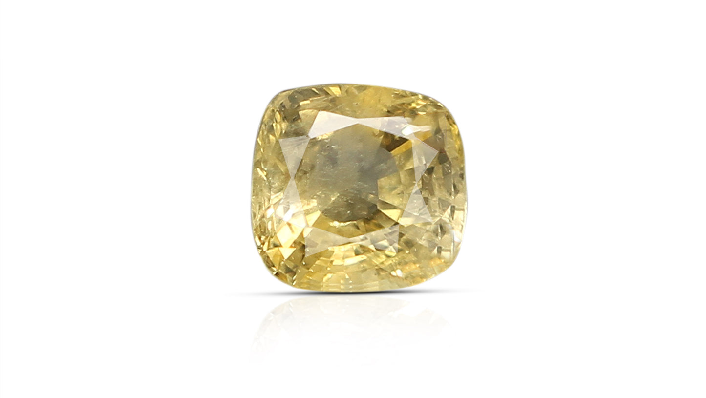 Natural Yellow Sapphire (Pukhraj) 4.56 Carats