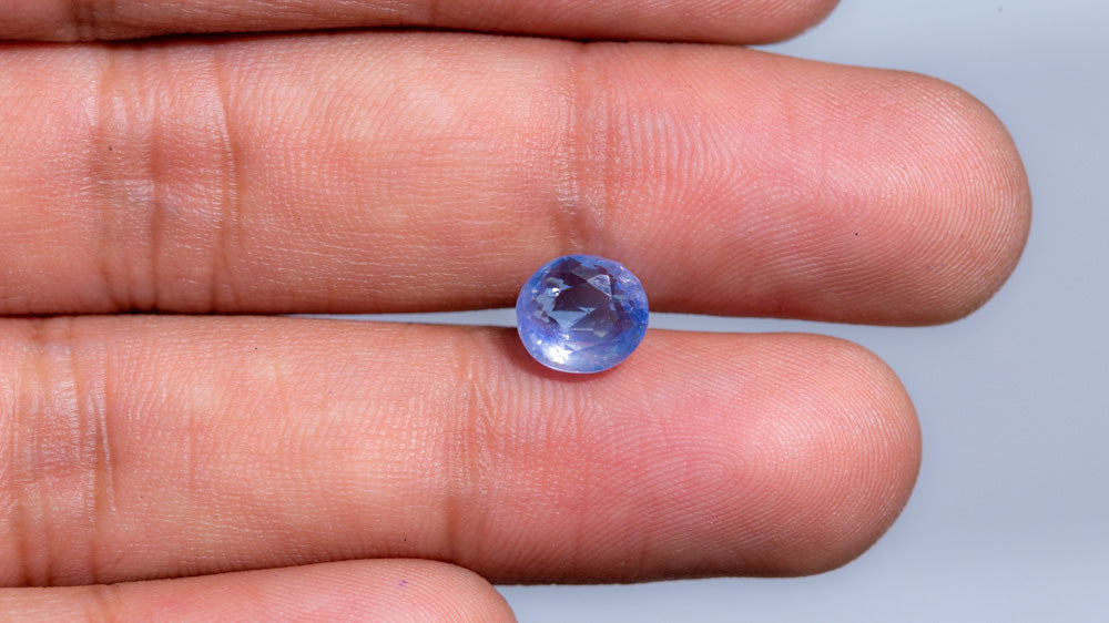 Kashmir  Blue Sapphire (Neelam) 3.71 Carats