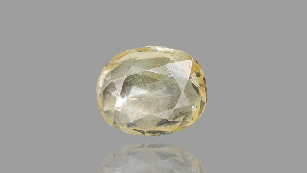 Natural Yellow Sapphire (Pukhraj) 3.38 Carats