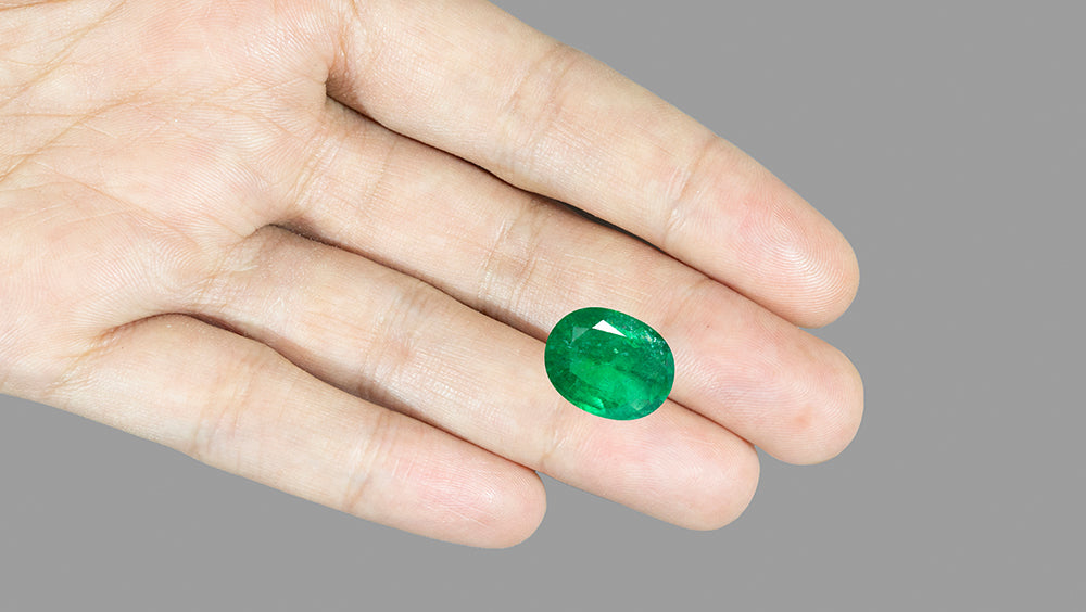 Natural Zambian Emerald (Panna) 12.40 Carats