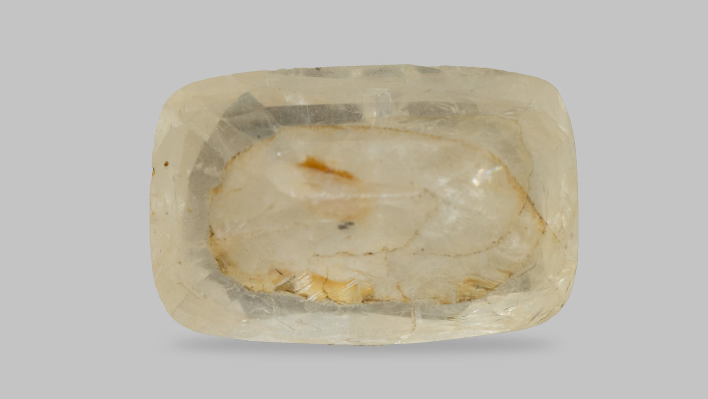 Natural Yellow Sapphire (Pukhraj) 7.01 Carats