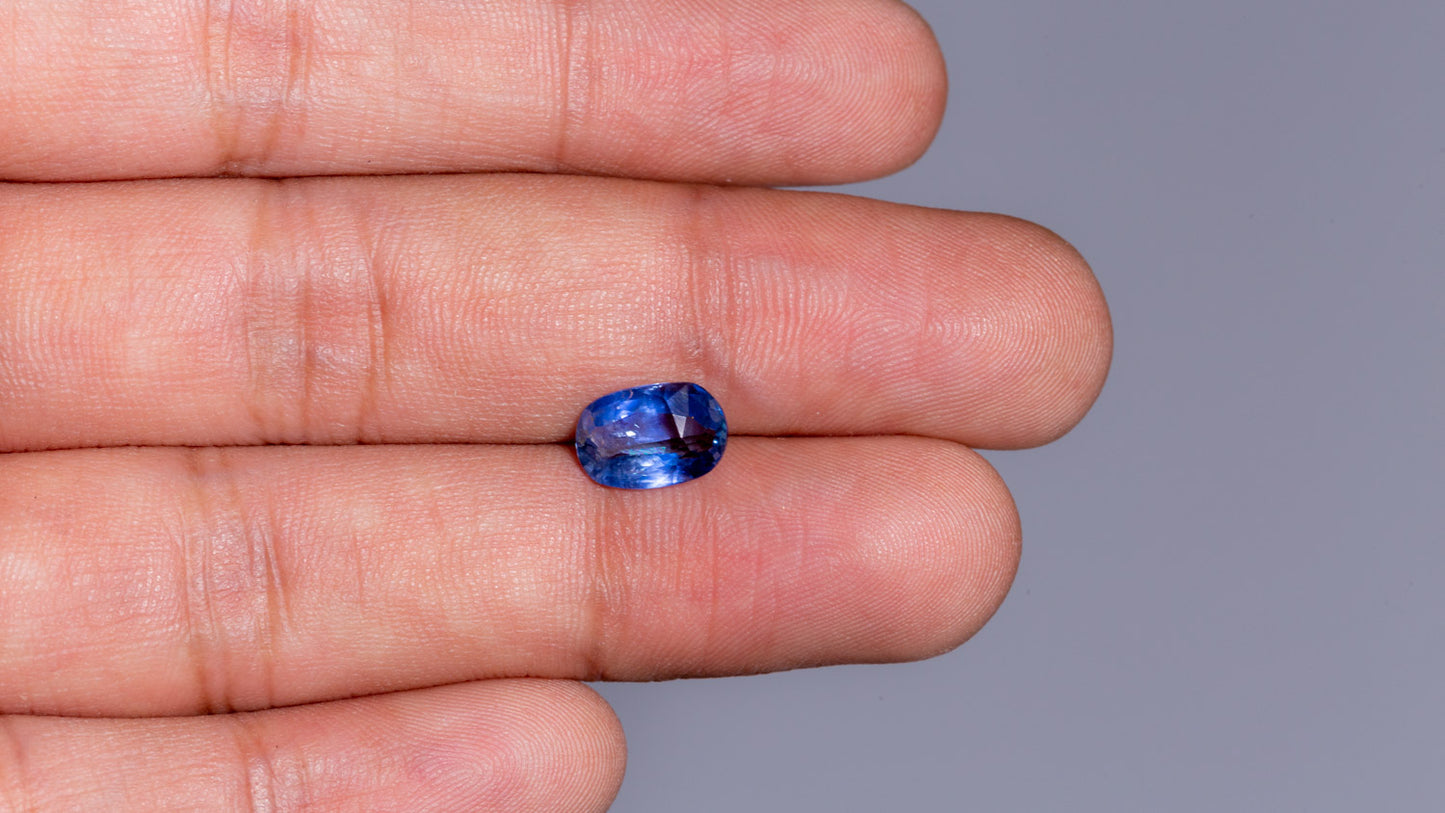 Natural Blue Sapphire (Neelam) 2.73 Carats