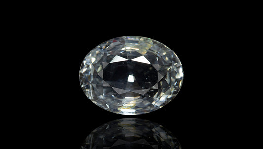 WHITE SAPPHIRE (SRI-LANKS/CEYLONE) -  LUXURY