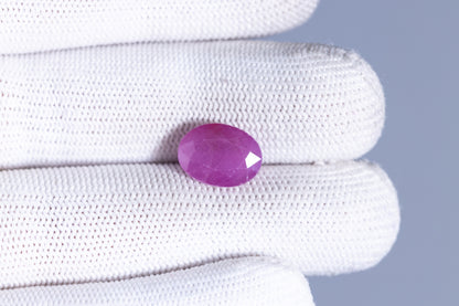 Natural African Ruby (Manik) 7.07 Carats