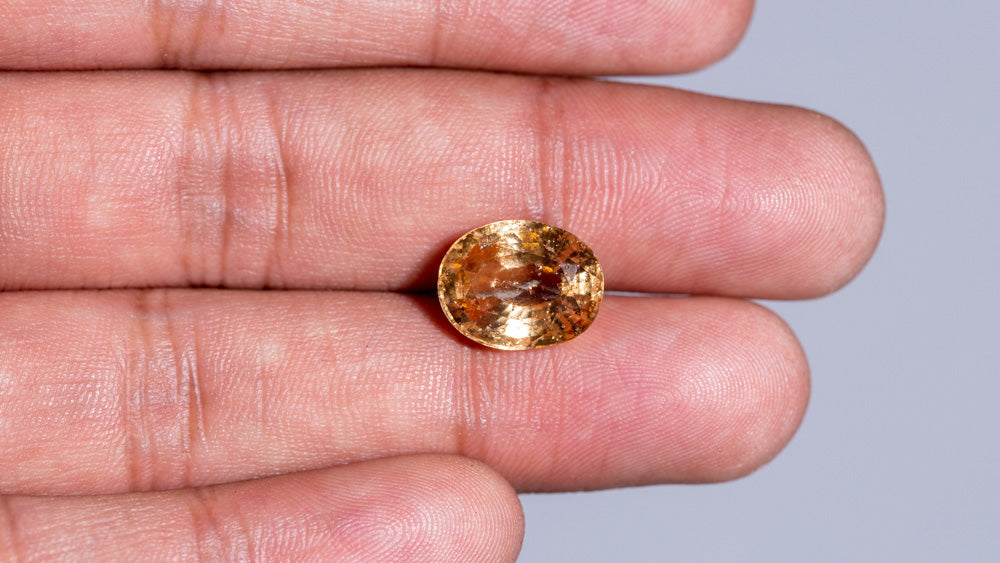 Natural Hessonite (Gomed) 8.92  Carats